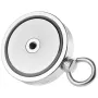 VEVOR Magnet Fishing Kit, 2000 LBS/907 Kg Double-Sided Pulling Force Strong Magnet Fishing Kit, Rare Earth Neodymium Magnetic Fi