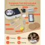 VEVOR Mini Pottery Wheel, 158 mm Turntable, Forward and Reverse Rotation, Adjustable Speed, Electric Clay Wheel for Kids and Adu