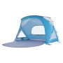 Beach Tent Sun Shelter for 6 Person, UPF 50+ Protection, Portable Sun Shade Canopy with Carrying Bag & Sand Pockets, Lightweight