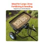 Tow Behind Broadcast-spreder, 130 LBS kapacitet, Tow/Push