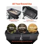 Tow Behind Broadcast-spreder, 130 LBS kapacitet, Tow/Push