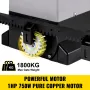 Sliding Gate Opener, 1800 KG 8 m, Automatic Sliding Gate with 4 Remote Controllers & APP Control, Electric Rolling Driveway Slid