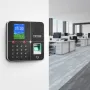 VEVOR Time Clock, Employee Attendance Machine with Face, Fingerprint, RFID Cards and PIN Punching in One, Standalone Biometric T