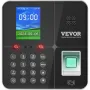 VEVOR Time Clock, Employee Attendance Machine with Face, Fingerprint, RFID Cards and PIN Punching in One, Standalone Biometric T
