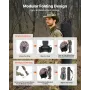 Hunting Blind, Single Person Ground Blinds with Carrying Bag, Portable Camouflage Tent, Reinforced Durable Concealed Shelter wit