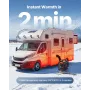 dieselvarmer, 5-8KW, DC 12V/24V, alt i én bærbar