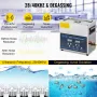 6L Ultrasonic Cleaner Dual Frequency Ultrasonic Cleaning