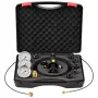 Hydraulic Nitrogen Accumulator Charging Kit, All-in-One Nitrogen Fill Kit, Pressure Test System with 3 Gauges (100, 250, 400 Bar