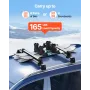 VEVOR Ski & Snowboard tagbøjler, bære op til 6 par ski eller 4 snowboards, 2 STK Universal bil tagbøjler topholder