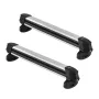 Ski & Snowboard Roof Rack, Carry up to 6 Pairs of Skis or 4 Snowboards, 2 PCS Aluminum Universal Car Roof Rack Top Holder with L