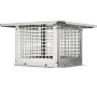 Chimney Cap 304.8 x 304.8mm, 304 Stainless Steel Fireplace Chimney Cover, Not Easily Toppled & Practical Accessories & Easy Inst