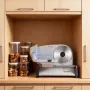 Kødskærer, 200 W elektrisk Deli-skærermaskine med 190 mm skarpt