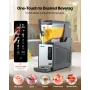 Slushie Machine, 4L/135oz No Ice Needed Slushy Machine til
