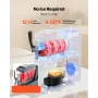 Slushie Machine, 4L/135oz No Ice Needed Slushy Machine til
