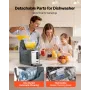 Slushie Machine, 4L/135oz No Ice Needed Slushy Machine til