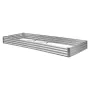 VEVOR Metal Raised Garden Bed, 3.6 x 1.2 x 0.3 m Outdoor Galvalume Planter Garden Box, Open Bottom Design, Large Planter Raised 