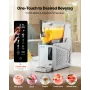 VEVOR Slushie Machine, 3L/100oz No Ice Needed Slushy Machine for Home, Frozen Drink Maker with Single Tank, Margarita Machine wi