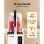 Slushie Machine, 3L/100oz No Ice Needed Slushy Machine til