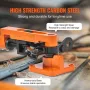 Pipe Tube Bender, 9.5mm to 25.4mm OD Manual Pipe Tube Bender with 7 Bending Dies, 180° Copper Aluminum Pipes Bending Tools for H