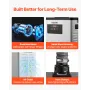 Solder Fume Extractor, Upgraded 4-Stage Filtration Soldering Smoke Absorber with 510 m³/h Strong Suction, 10-Speed & Remote Cont