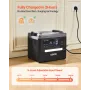 Portable Power Station, 2400W 2160Wh Power Station Solar Generator with 10 Output Ports & Adjustable Input Power, Expandable LiF