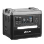 VEVOR Bærbar Power Station, 2400W 2160Wh Power Station Solar Generator med 10 Output Porte & Justerbar Input Power, Expandab