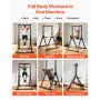 VEVOR Pull Up Bar, 150kg Capacity Portable Pullup Bar Station, Pullup Bars Free Standing with Triangular Structure & Heavy-Duty 