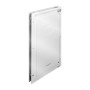 Pet Door for Door with Lock andÂ Magnetic Flap System Aluminum Frame Small