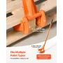 Pallet Buster Tool, 1 m Carbon Steel Handle Wrecking Pry Bar, 907 kg Weight Capacity, Heavy Duty Deck Board Removal Tool, Breake