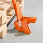 Pallet Buster Tool, 1 m Carbon Steel Handle Wrecking Pry Bar, 907 kg Weight Capacity, Heavy Duty Deck Board Removal Tool, Breake