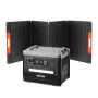 bærbar kraftstation, 2400W bærbar solcellegenerator med 200W