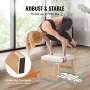 VEVOR Yoga Headstand Bench, 300 lbs Capacity Yoga Inversion Chair for Family Gym, Headstand Trainer with Wood Frame & PU Pad, St