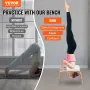 Yoga Hovedstandsbænk, 300 lbs Kapacitet Yoga Inversion Stol til