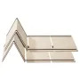 VEVOR Full Size Bunkie Board, 10 mm Foldable Bed Board Slats with Connection, Wooden Mattress Support for Full Size Bed, Support