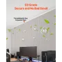 5 Pack Acoustic Panels with Self Adhesive, 47.2 x 23.6 x 0.4 inch Sound Proof Foam Panels, Polyester Fiber Soundproof Wall Panel