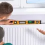 Magnetic Torpedo Level, 600mm, LED Backlit Screen Mechanical Bubble Vials Ruler for 0-360 Degree, Gravity Sensor Aluminum Alloy 