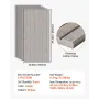 5 Pack Acoustic Panels with Self Adhesive, 47.2 x 23.6 x 0.4 inch Sound Proof Foam Panels, Polyester Fiber Soundproof Wall Panel