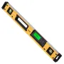 Magnetic Torpedo Level, 600mm, LED Backlit Screen Mechanical Bubble Vials Ruler for 0-360 Degree, Gravity Sensor Aluminum Alloy 