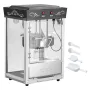 VEVOR Popcorn Machine, 0.2kg Stainless Steel Kettle, 800W Commercial Countertop Popcorn Maker, 48 Cups per Batch Theater Style P