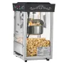 VEVOR popcornmaskine, 0,2 kg kedel i rustfrit stål, 800 W kommerciel popcornmaskine til bordplade, 48 kopper pr. batch Theater