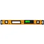 Magnetic Torpedo Level, 600mm, LED Backlit Screen Mechanical Bubble Vials Ruler for 0-360 Degree, Gravity Sensor Aluminum Alloy 
