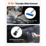 Dent Puller Kit, 100 PCS Paintless Dent Removal Kit with Golden Lifter, Bridge Puller, Slide Hammer T-Bar, Glue Gun, Auto Body H