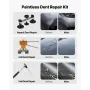 Dent Puller Kit, 60 PCS Paintless Dent Removal Kit with Golden Lifter, Bridge Puller, Rubber Hammer, Glue Gun, Auto Body Hail Da