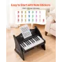 VEVOR Kids klaverkeyboard, 25 tangenter digitalt træklaver til børn, Minimusikpædagogisk instrumentlegetøj med realistisk lyd,