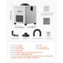 Solder Fume Extractor, 3-Stage Filtration Soldering Smoke Absorber with 180 m³/h Strong Suction & 3-Level Airflow, Compact Deskt