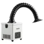 Solder Fume Extractor, 3-Stage Filtration Soldering Smoke Absorber with 180 m³/h Strong Suction & 3-Level Airflow, Compact Deskt
