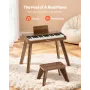 VEVOR Kids Piano Keyboard, 37-tangenters digitalt træklaver til børn, Minimusik-pædagogisk instrumentlegetøjssæt med realistisk