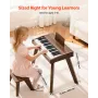 VEVOR Kids Piano Keyboard, 37-tangenters digitalt træklaver til børn, Minimusik-pædagogisk instrumentlegetøjssæt med realistisk