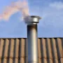 Chimney cap, 152,4 mm, 304 rustfrit stål rund tag regnhætte