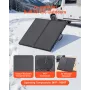 100W foldbart solpanel med ramme, 16BB N-type bærbar